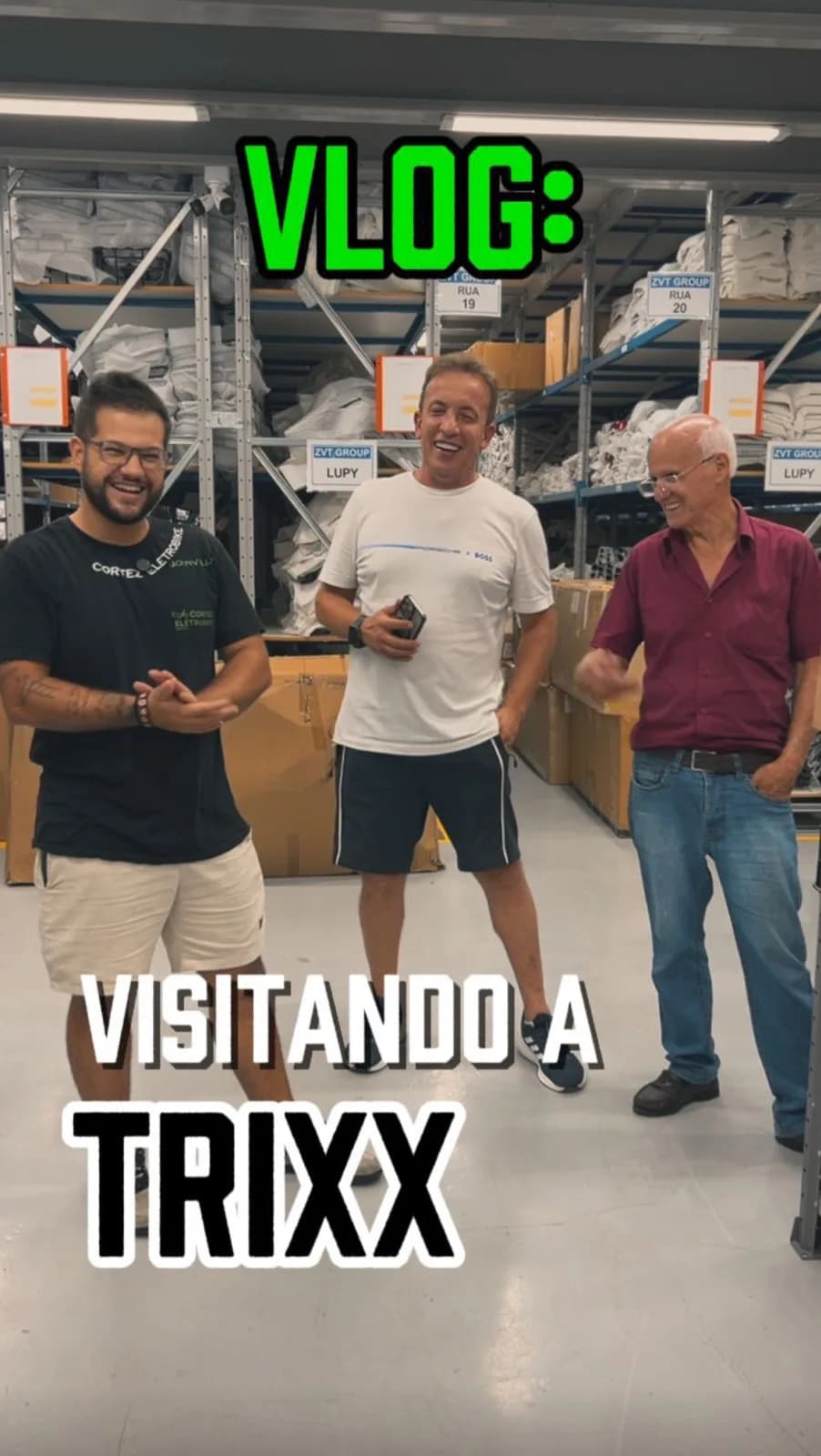 Vlog da nossa visita ao novo estoque da @trixx.motors