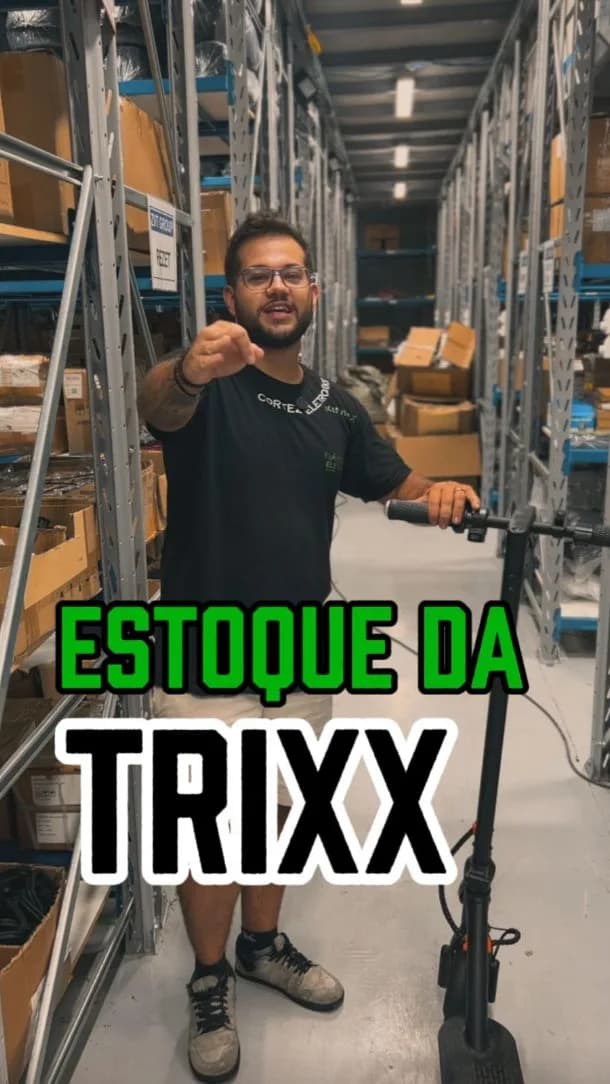 Esse é o segundo vídeo mostrando o enorme estoque de peças da Trixx